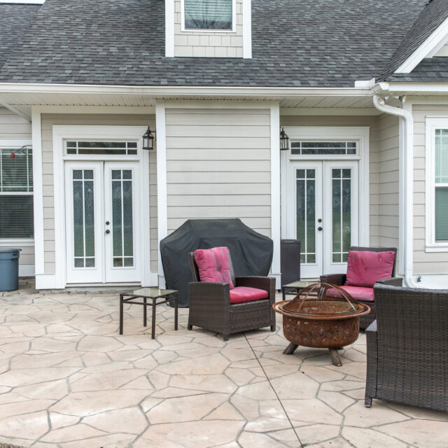 Stamped Concrete Patios Raleigh, NC